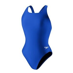 Speedo Girl's Solid Youth Super Pro Lt One Piece Royal Blue, Size 28, NWT